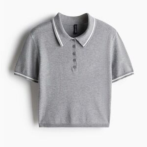 Fine Knit Polo Shirt